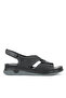 , Women's Genuine Leather Sandals 1611008Zm27 Black - 3