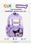 Love Me School Bag - Lunchbox, Pen Holder Keychain, Eraser and Water Bottle & Flask 500 ml Gift - 2