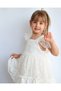 Melody Back Bow Lace Detailed Holiday Special Occasion Girl's Dress - 7