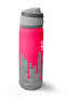 Kids Pink Black and White Patterned Steel Thermos with Straw and Direct Drinking Feature 800 ml 38539 - 4
