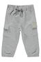 Civil Basic Timeless Cargo Pants with Pockets for 6-18 Months - Gray