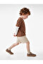 Cotton Muslin Shorts with Tie Waist and Pockets - 2