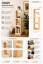 Bathroom Shelf |   Standing Toilet Paper Holder |   Bathroom Organizer - 2
