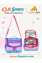 School Bag, Lunch Box, Pen Bag, Keychain and Water Bottle & Flask 500 ml Gift - 4