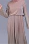 Foil Printed Silvery Dress 40831 - 4