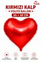 Foil Heart Balloon Red 55 cm Helium Gas Compatible Lover Gift