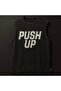 Black Men's Cotton Training Sports Tank Top Oversize Washable Push up Printed Sleeveless T-Shirt
