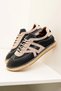Genuine Leather Chester Black Lace-Up Sports Espadrilles - 2