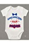 Grandma's Little Pasha Printed Baby Bodysuit with Snap Fasteners, Newborn Bodysuit