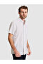 Khaki Regular Fit Striped Short Sleeve Shirt 50307082-Vr027 - 3