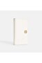 Women's White Leather Wallet - 3