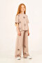 9-15 Years Old Icon Eye Premium Girls' Set-Latte - 5