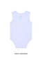 Baby 100% Cotton Sleeveless Undershirt with Snap Fasteners, 5-Pack - White - 4