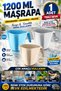 Color According to Stock Status, Shipment Will Be Made Mug Ti̇ti̇z 💧 1200ml Toilet Tumbler Quality Product 203X126X137 mm Multi-Purpose Water Tumbler Durable Plastic Bathroom Cleaning Bucket with Ergonomic Handle - 6