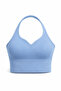 Seamles v-neck halter sports tank top - 3