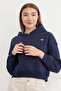 3 Thread Triangle Metal Emblem Hooded Sweatshirt - 4