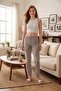 Floral Printed Pajama Bottoms - 2