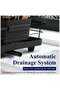 Kitchen Dish Drainer Drying Rack with Detachable Drip Tray & Cutlery Holder – Black - 4