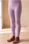 Cotton children's leggings lilac