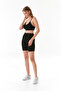 Seamless Covered Bustier with Corded Strap - 6