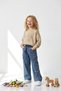 Girl's Clothing Set, Seasonal Top and Bottom Set, Suitable for Both Seasons, 2-Piece Set Without Drawstrings, Inside Is Denim, Cotton Fabric. - 3