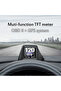 أداة HUD متعددة الوظائف الجديدة OBD2 + GPS كمبيوتر على متن السيارة تثبيت تقليم العمود A RPM Turbo Oil Pressure... - 2
