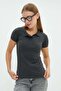 Embroidered Polo Collar Slim Fit T-Shirt - 2