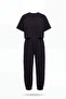 Crew Neck Modal Shalwar Trousers Set - 6