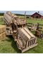 WHITE Wooden Oil Tanker Truck Puzzle DIY Wooden 3D Truck Assembly Educational Birthday Gift Christma - 4