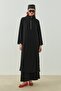 Alya Pleated Loose Trousers Black - 4