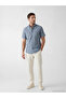 Alita City Regular Fit Men's Linen Look Shirt with a Difference - 2