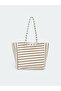 Trendlucky Striped Women's Beach Bag with a Difference