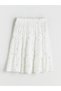 Two Mt Shop Quality Lcw Kids Lilac Elastic Waist Floral Girls Skirt