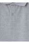 Two Mt Shop Quality Lcw Kids Gray Polo Collar Boys' T-Shirt - 3