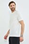 Honeycomb Fabric Crew Neck T-Shirt - 5