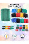 530 Pieces of Macaron Cable Insulation Heat Shrinkable Cable Repair Set