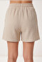 Muslin Blouse Shorts Set Lmc0063 Cream - 7