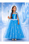 Elsa Costume Elsa Dress Elsa Full Set with Cape Crown Hair Wand - 2