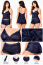 Luxurious Floral Lace Shorts Pajama Set – Romantic & Comfortable Loungewear - 2