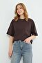 Basic Crew Neck Oversize T-Shirt - 7