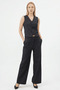 Striped Elastic Waist Cashmere Trousers - 2