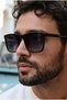 Luxury Unisex Black Ultra Light Uv400 Filtered Sunglasses - 2