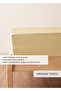 ملاءة سرير مطاطية مزدوجة من التنسل الفاخر (160x200x35) - 2