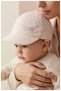 Baby Girl Gingham Textured - Summer Baby Hat with Glitter Logo and Visor (0-18 Months, Size 46 cm) - 4