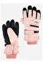 Comfortable Fit Snow Gloves for Women with Fur Inside - 4