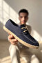Zrk-t36 premium high quality navy blue classic men's espadrille