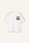 100% Cotton Ford Motor Company Licensed Boxy Fit Printed Short Sleeve Ecru T-Shirt H6737Ax26Hs - 6