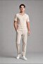 Regular Fit Short Sleeve Beige Polo T-Shirt H8881Ax26Hs - 3