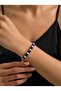 Serafina Pearl and Crystal Detailed Bead Bracelet