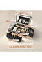 Lifestyle Makeup Case With Portable Led Light Mirror - Black - 6